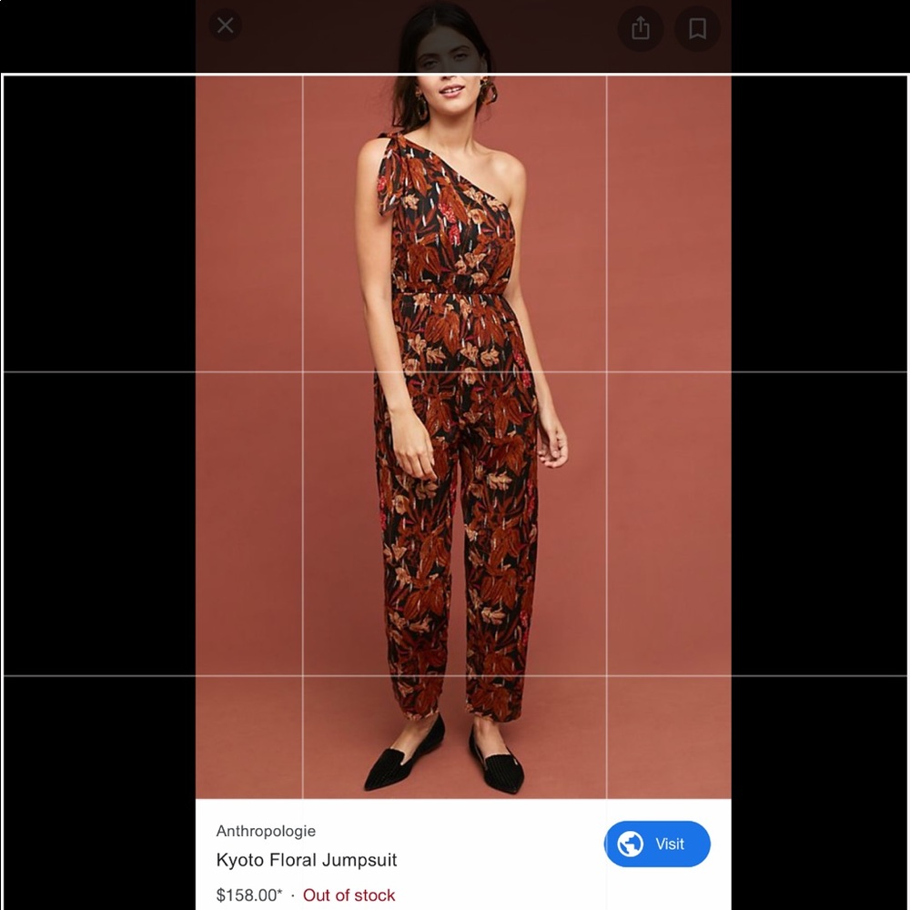 Anthropology jumpsuit